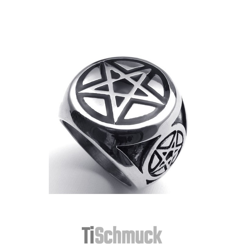 Fein Verarbeiteter Titanring Mit Farbbrillanz Und Zuverlässiger Qualität