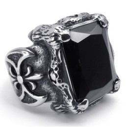 Attraktives Design Farbbrillanz Stabile Qualität Titan Ring