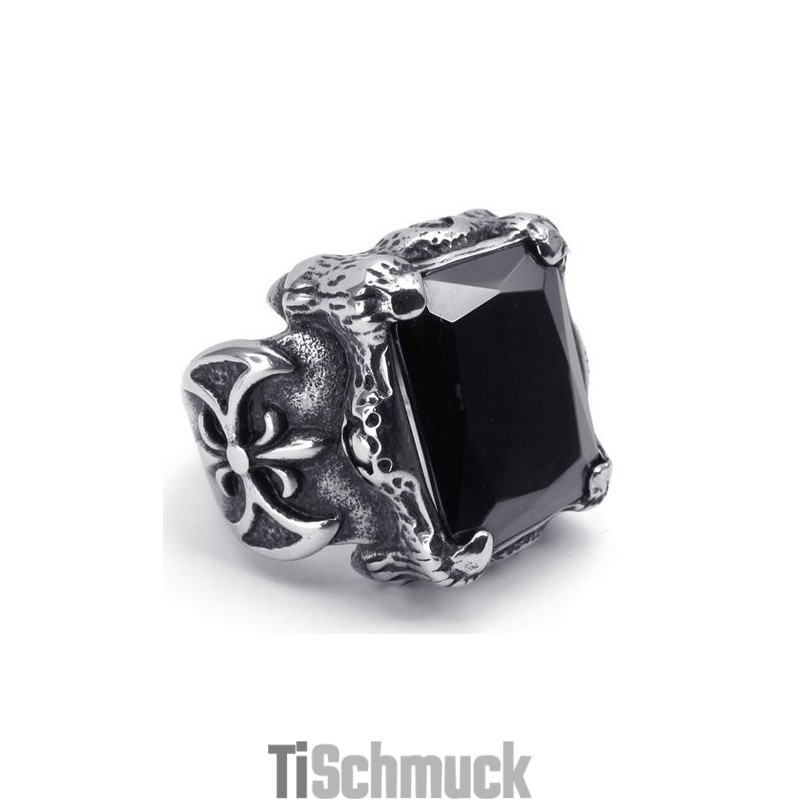Attraktives Design Farbbrillanz Stabile Qualität Titan Ring Attraktives Design Farbbrillanz Stabile Qualität Titan Ring