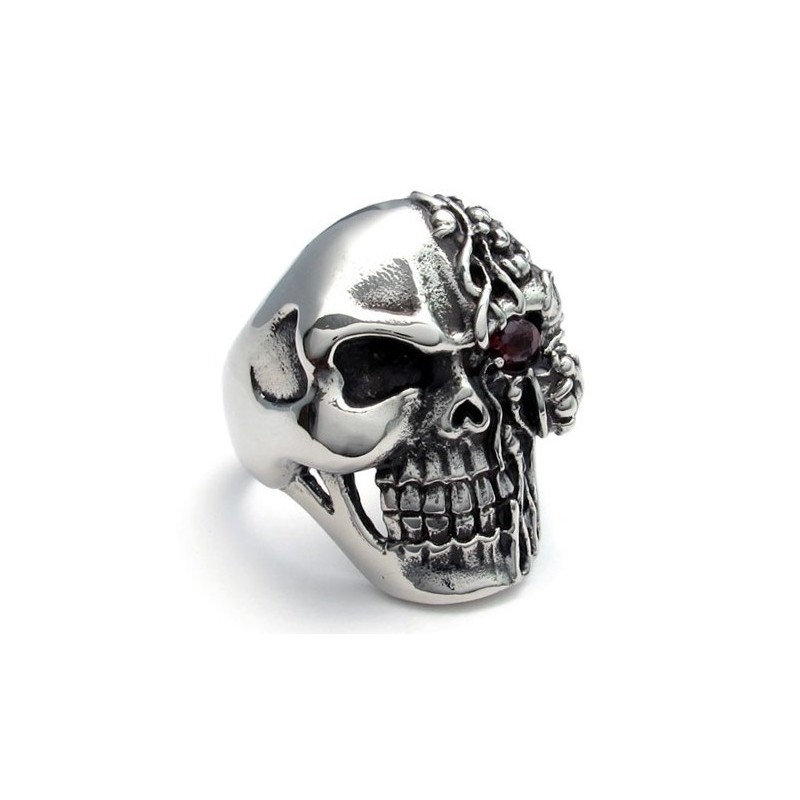 Fein Verarbeiteter Farbbrillanz Hochwertiger Titanring