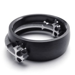 Geschicktes Design Zarte Farben Hochwertiger Titanring