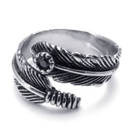 Wunderschönes Design Zarte Farben Hochwertiger Titanring