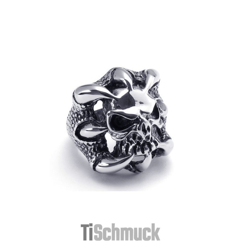 Fein Verarbeitete Zarte Farben Für Einen Langjährigen Ruf Titanring