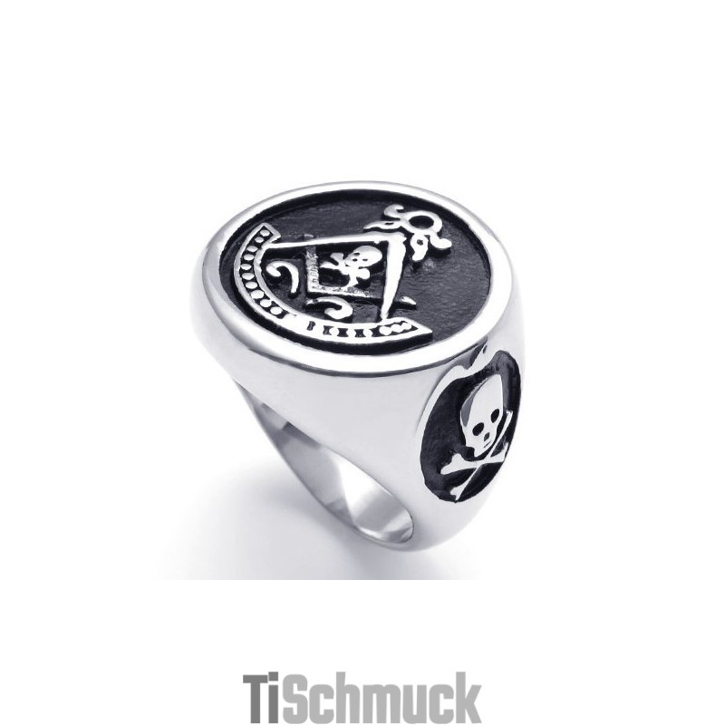 Modische Muster Zarte Farben Hochwertiger Titanring Modische Muster Zarte Farben Hochwertiger Titanring