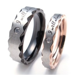 Elegante Form Farbbrillanz Zuverlässiger Ruf Titanring