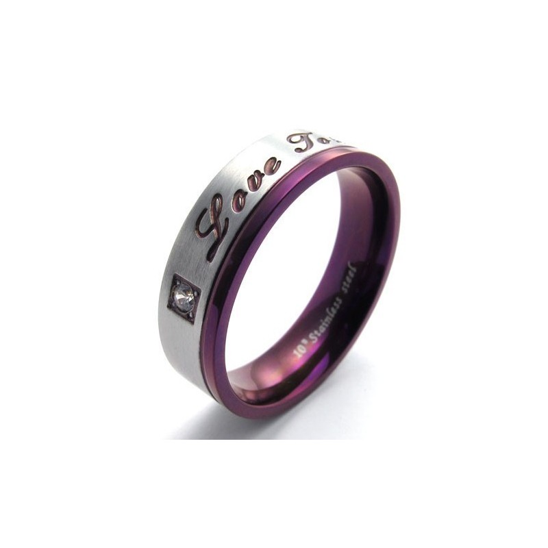 Schönes Design Schöne Farben Hochwertiger Titanring