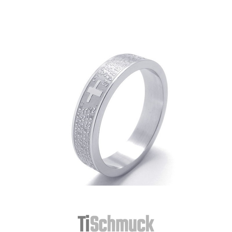Fein Verarbeiteter, Farbbrillanter, Langlebiger Titanring Fein Verarbeiteter, Farbbrillanter, Langlebiger Titanring