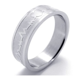 Professionelles Design Farbbrillanz Der König Der Qualität Titanring