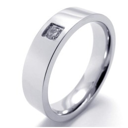 Elegante Form, Farbbrillanz, Bekannt Für Seine Feine Qualität Titanring