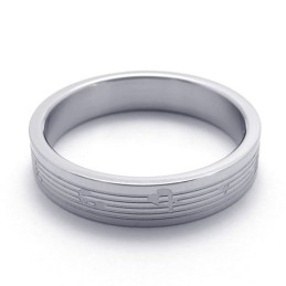 Geschicktes Design Farbbrillanz Weltweit Bekannter Titanring