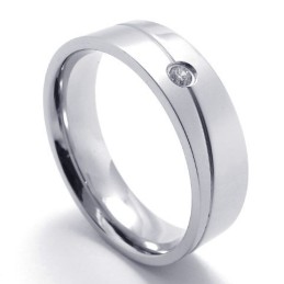 Professionelles Design Farbbrillanz Weltweit Bekannter Titanring