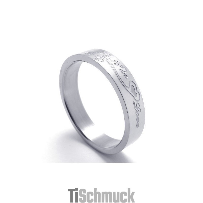 Modische Muster Farbbrillanz, Um Im In- Und Ausland Ein Hohes Ansehen Zu Genießen Titanring