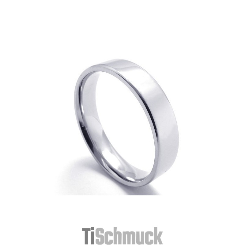 Ausgefeilte Technologie Farbbrillanz Langlebig Im Gebrauch Titanring