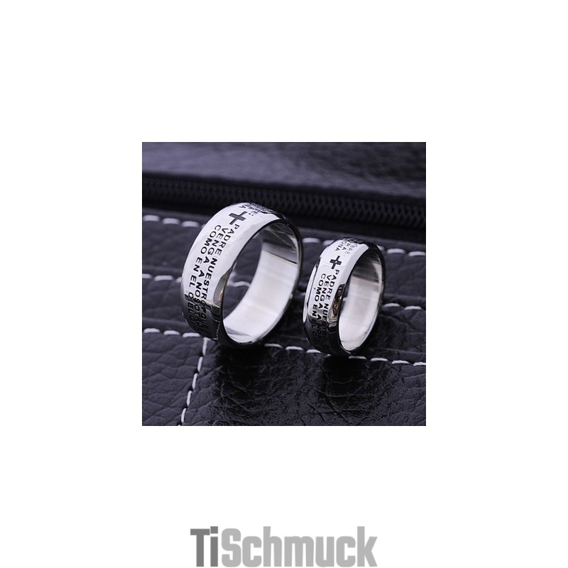 Bibel-Paare-Mann-Titanring Bibel-Paare-Mann-Titanring
