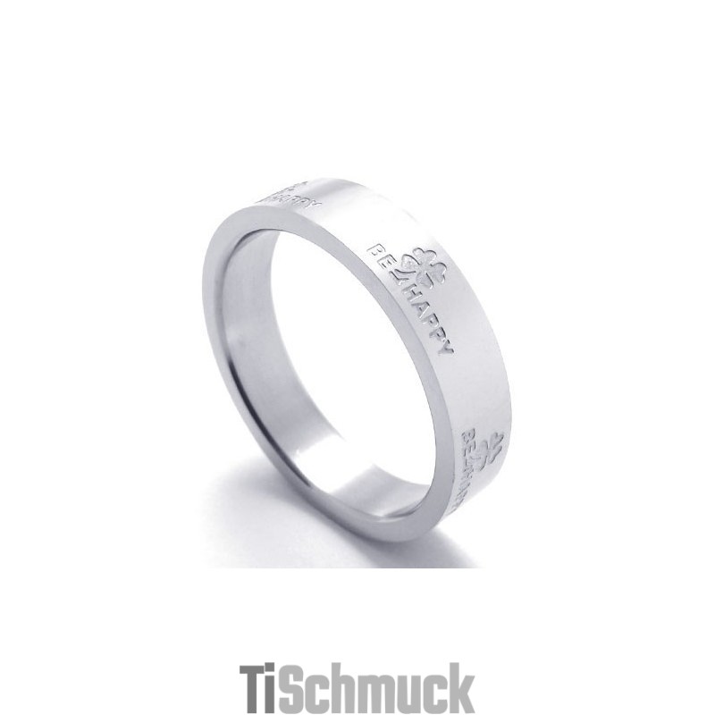 Professionelles Design Zarte Farben Die Königin Der Qualität Titan Ring