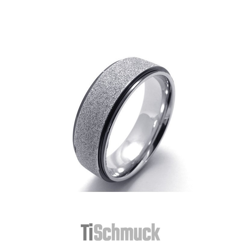 Ausgefeilte Technologie Farbbrillanz Hochwertiger Titanring Ausgefeilte Technologie Farbbrillanz Hochwertiger Titanring