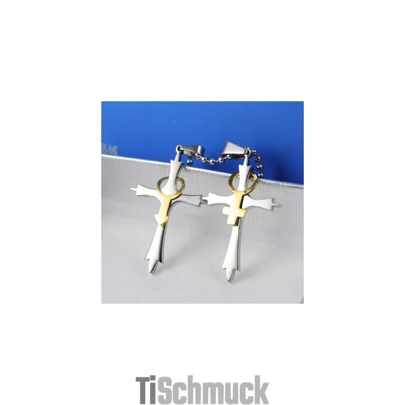 Männliche Und Weibliche Symbole Titan Kreuz Halskette Anhänger Für Männer Und Frauen Männliche Und Weibliche Symbole Titan Kreuz Halskette Anhänger Für Männer Und Frauen