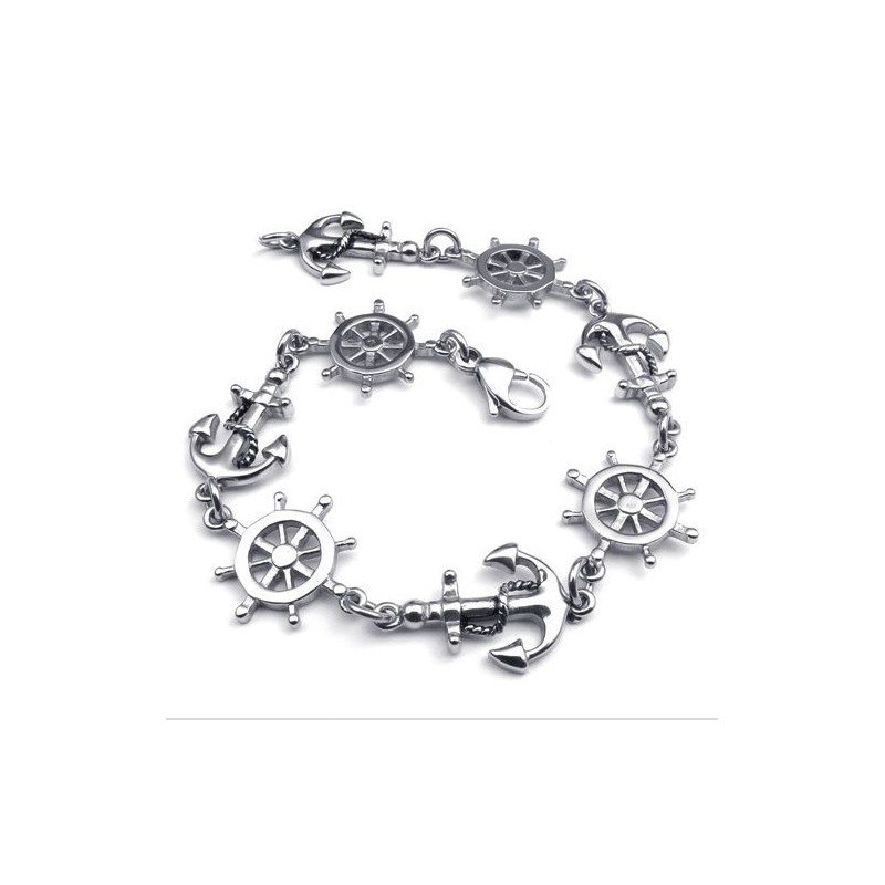 Geschicktes Design Farbbrillanz Stabile Qualität Titan Armband