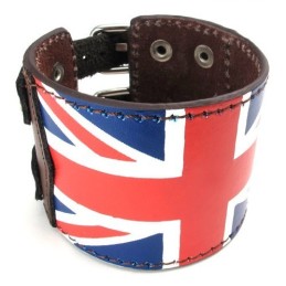 Geschicktes Design, Schöne Farben, Zuverlässige Qualität, Titan-Leder-Armreif