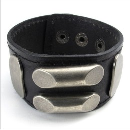 Geschickte Herstellung Zarte Farben Zuverlässige Qualität Titan Leder Armreif