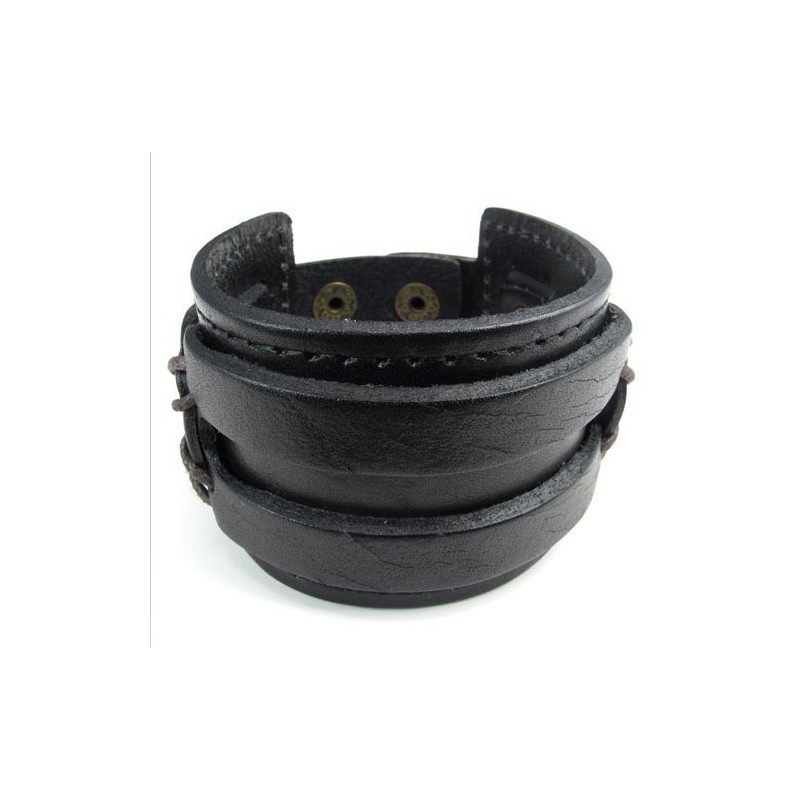 Geschickte Herstellung Zarte Farben Zuverlässige Qualität Titan Leder Armreif