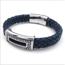 Geschicktes Design Zarte Farben Zuverlässige Qualität Titan Lederarmband