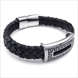 Geschicktes Design Zarte Farben Zuverlässige Qualität Titan Lederarmband