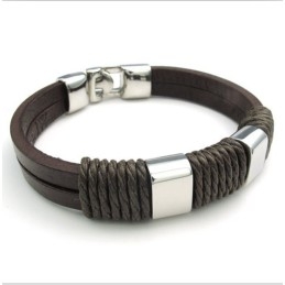 Geschicktes Design Zarte Farben Zuverlässige Qualität Titan Lederarmband