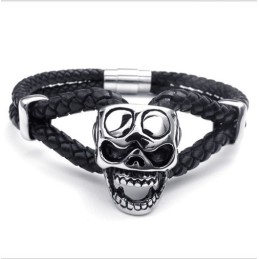 Attraktives Design Zarte Farben Hervorragende Qualität Titan Lederarmband