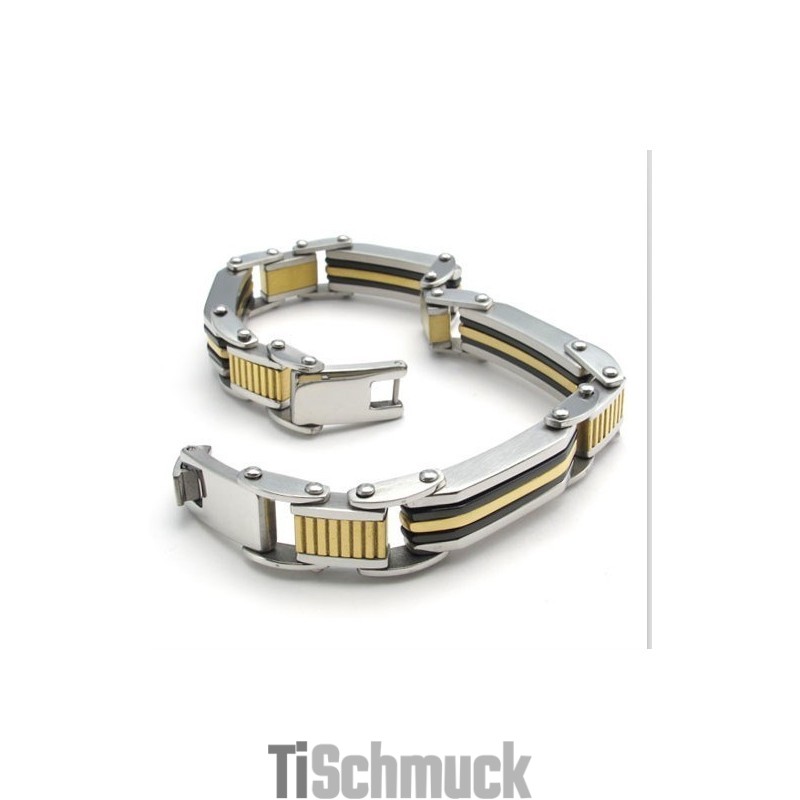 Gekonnte Verarbeitung Farbbrillanz Hervorragende Qualität Titan Armband