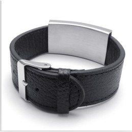 Attraktives Design Zarte Farben Zuverlässige Qualität Titan-Lederarmband