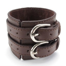 Geschicktes Design Zarte Farben Hervorragende Qualität Titan Leder Armreif