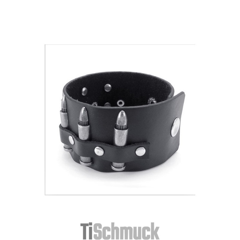 Geschickte Herstellung Zarte Farben Zuverlässige Qualität Titan Leder Armreif