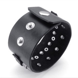 Geschickte Herstellung Zarte Farben Zuverlässige Qualität Titan Leder Armreif