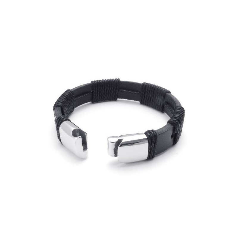 Geschicktes Design Zarte Farben Zuverlässige Qualität Titan Leder Armreif