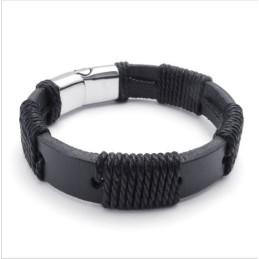 Geschicktes Design Zarte Farben Zuverlässige Qualität Titan Leder Armreif