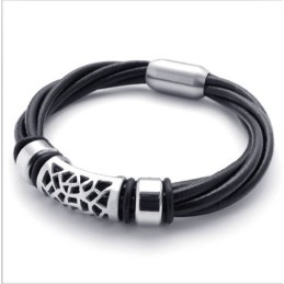 Geschicktes Design Zarte Farben Zuverlässige Qualität Titan Lederarmband