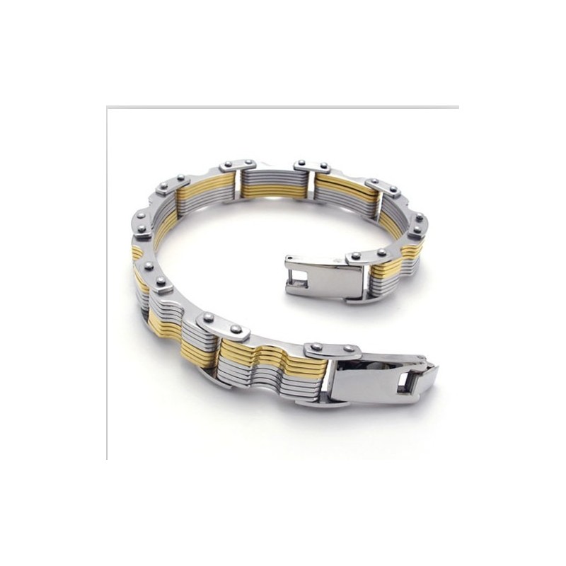 Fein Verarbeitetes Farbbrillanz Stabile Qualität Titan Armband
