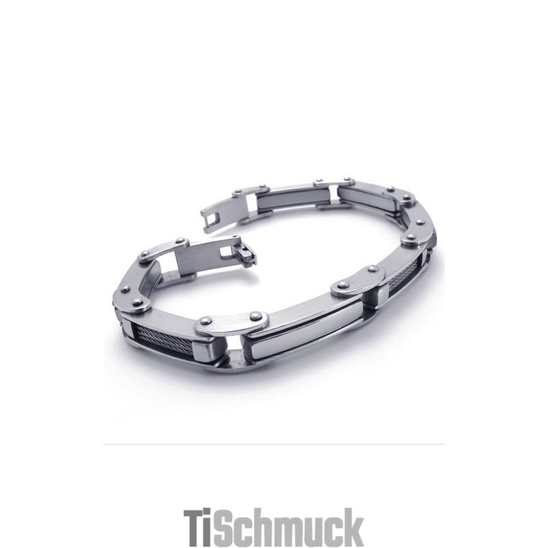 Neueste Technologie Farbbrillanz Hochwertiges Titanarmband