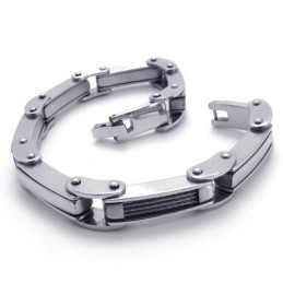 Neueste Technologie Farbbrillanz Hochwertiges Titanarmband