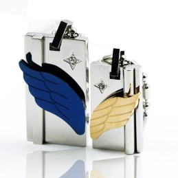 Auf Flügeln Der Engel Sweetheart Lovers Titan Halskette Anhänger