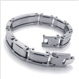 Gekonnte Verarbeitung Farbbrillanz Stabile Qualität Titan Armband