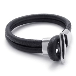 Geschickte Herstellung Zarte Farben Zuverlässige Qualität Titan Lederarmband