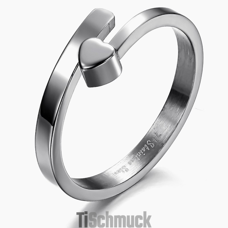 Der König Der Quantität Weiblicher Sweetheart Titanring Der König Der Quantität Weiblicher Sweetheart Titanring