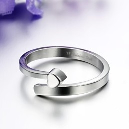 Der König Der Quantität Weiblicher Sweetheart Titanring