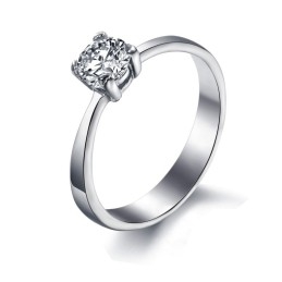 Qualität Und Quantität Gesichert Weiblicher Titanring Mit Strass