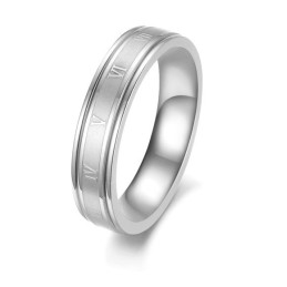 Verkauft Sich Gut Auf Der Ganzen Welt Weiblicher Titanring In Rosenform