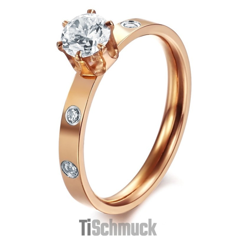 Qualität Und Quantität Gesichert Weiblicher Titanring Mit Strass Qualität Und Quantität Gesichert Weiblicher Titanring Mit Strass
