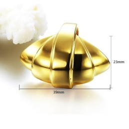 Hochwertiger Übertriebener Titanring