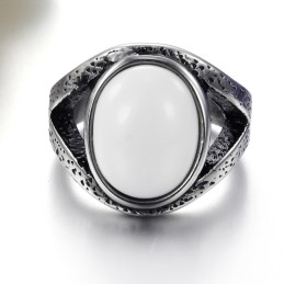 Verkauft Sich Weltweit Gut: Übertriebener Onyx-Titanring